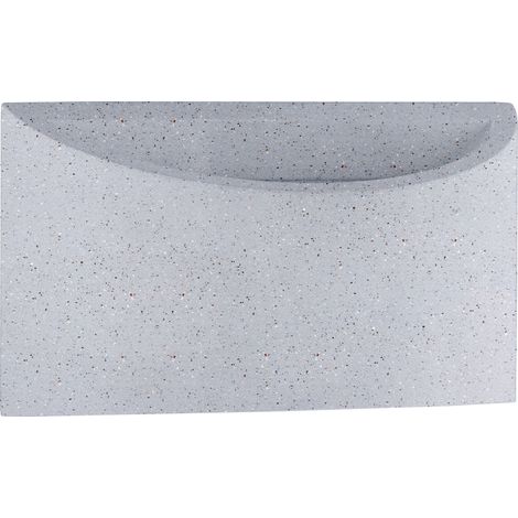 Paco Home Luminaria Pared  Lámpara Mural Int. Pasillo Luz Indirecta Up Down Efecto G9  Sin bombillas,  Piedra arenisca gris