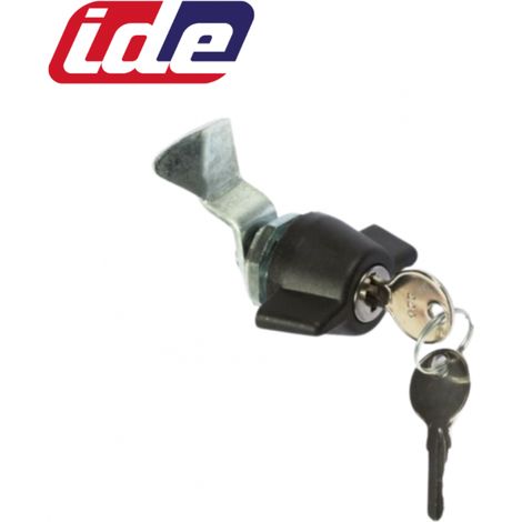 Serrure manuelle équipée d'une clé type 220