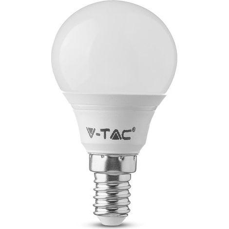 V-TAC Ampoule LED - Samsung - Golf - Support E14 - IP20 - Blanc - 5.5W - 470 Lumens - 3000K