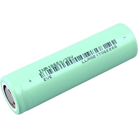 Pile rechargeable 18650 Li-Ion 3.6V 3200mAh – Résiste aux courants élevés – Accu flat-top pour lampes et outils – 1 pièce