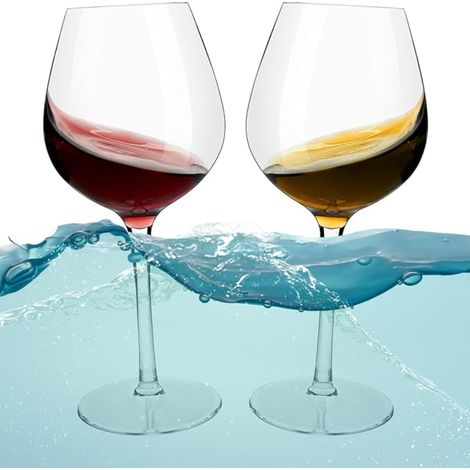 Floating Wine Glasses Plastic Shatterproof Picnic (1/5)