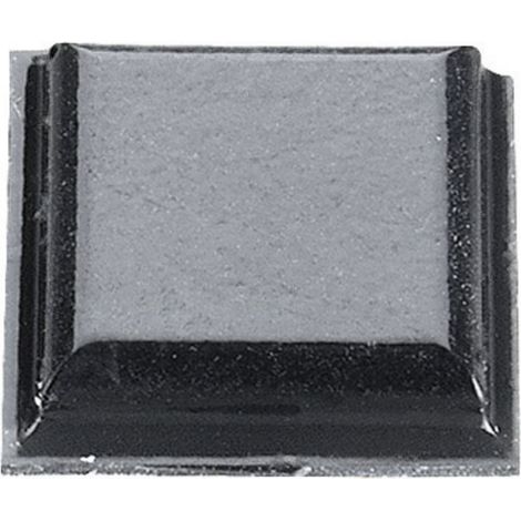 3M SJ 5007 Gerätefuß selbstklebend, quadratisch Schwarz (L x B x H) 10.2 x 10.2 x 2.5 mm 1 St.
