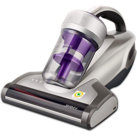 Jimmy JV35 Aspiratore per Materassi con Sterilizzazione UV, 700W 14Kpa Battimaterasso Antiacaro, Filtro HEPA, Sistema di Filtrazione Dual-Cyclonic e Certificato di Qualità (1/4)