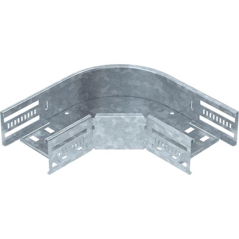 OBO Bettermann Angle 90° pour chemin de câbles, horizontal 60x100 Acier galvanisé à chaud, 6036590