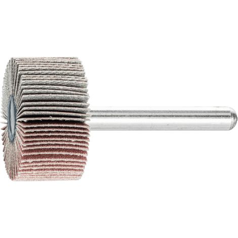 PFERD TOOLS Korund Fächerschleifer F Ø 30x15 mm Schaft-Ø 6 mm A320 für Feinschliff und Finish 10 Stk