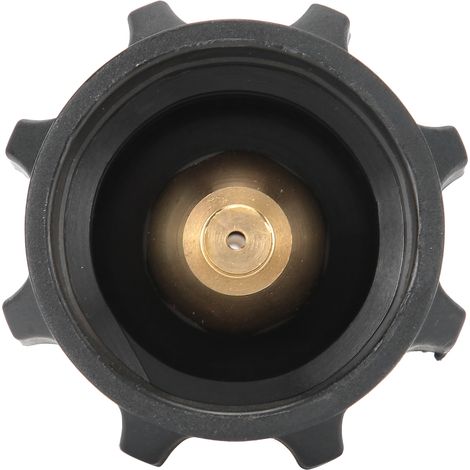 Adaptateur universel pour recharge de propane, compatible avec les bouteilles jetables QCC1 de 20 lb et les bouteilles de 1 lb. Valve de régulation. (1/5)