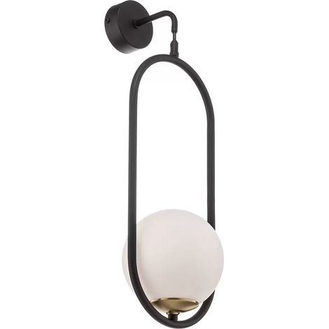 [GEBRAUCHT] Jupiter Wandleuchte Samba Opalglas Einflammig Wandlampe Lampe Leuchte E14 Spot B-Ware
