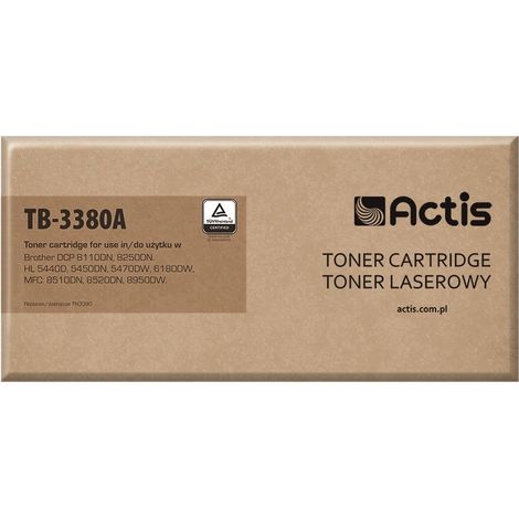 ACTIS TB-3380A - Brother TN-3380 Toner, 8000 Seiten, schwarz
