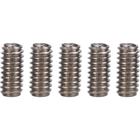 50 Vis sans tête en acier inoxydable A2‑70, Assortiment M2x4 pour assemblage et réparation