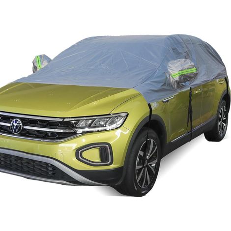 Halbgarage Auto Abdeckplane Wasserdicht mit Baumwolle gefüttert für SUV & Kombi (bis 480cm) (1/5)