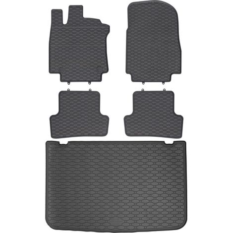 Tapis de coffre RIGUM 428124 + tapis de sol GEYER 873/4C - Renault Clio IV Hatchback 03.2013-02.2021, côté conducteur (RN) - INSTALLÉS (1/5)