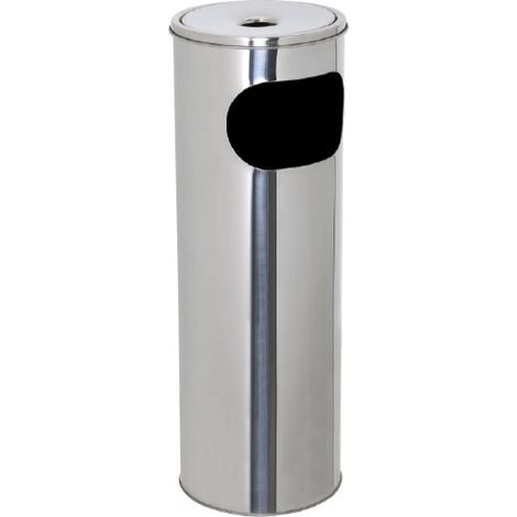 12-Liter-Abfalleimer mit Aschenbecher (1/2)