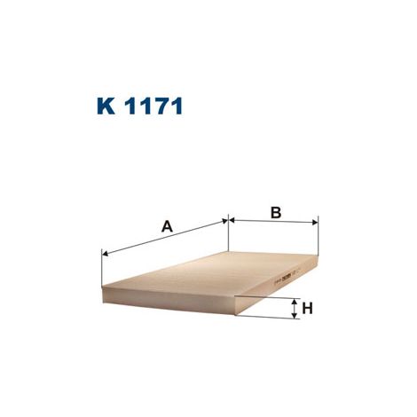 Filtro abitacolo FIL K 1171 filtron