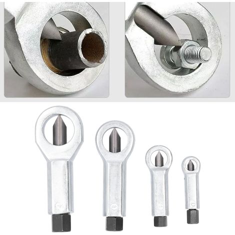 Rostigen Mutternsprenger, Mutternsprenger, Werkzeug für beschädigte Schrauben und Muttern, 4-teiliges Mutternsprenger-Set (1/5)