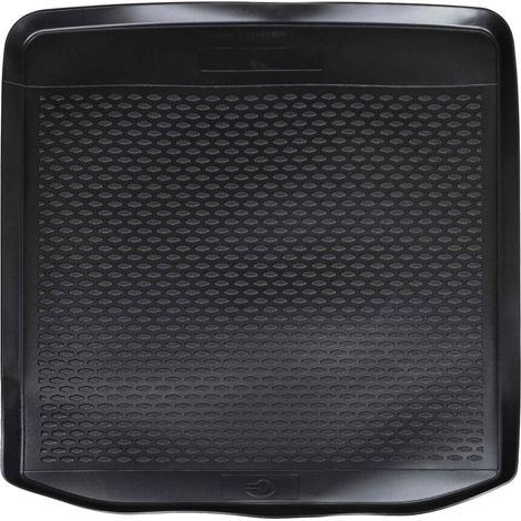 Trunk Mat Black Rubber vidaXL