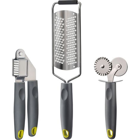 Essenzielles Pizza-Set für Zuhause Käsehobel, Knoblauchpresse, Pizzaschneider