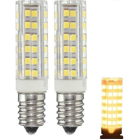 Ampoules LED E14, ampoule pour ventilateur de cuisine, ampoule type maïs, lot de 4 ampoules LED E14, ampoule LED E14 blanc froid, ampoule LED E14 5W type maïs-AquaForge (1/4)