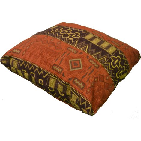 Coussin déco avec motifs (1/3)
