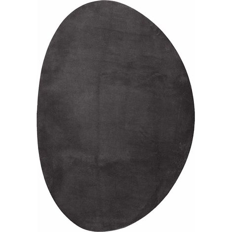 Tapis de sol，Tapis HUARTE Anthracite 140 x 200 cm Polyester CFW197216 (1/5)