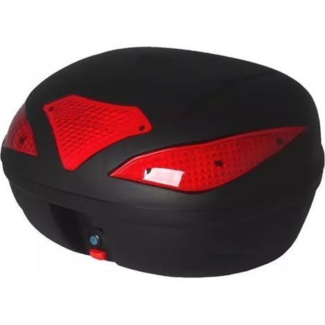 Topcase Bagtecs TC1 43 L für Yamaha Niken & NMAX 125 - Schwarz, wasserdicht und abschließbar (1/2)