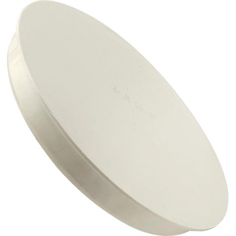 Capuchon de tuyau PVC DN150–160 mm – Embout de conduit blanc en plastique résistant aux UV – Bouchon de ventilation pour tuyau d’évacuation intérieur/extérieur (1/5)