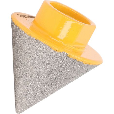 Fraise à chanfreiner diamantée pour le fraisage du granit, agrandissement de trous existants 5/8 po‑11 38 mm (1/5)