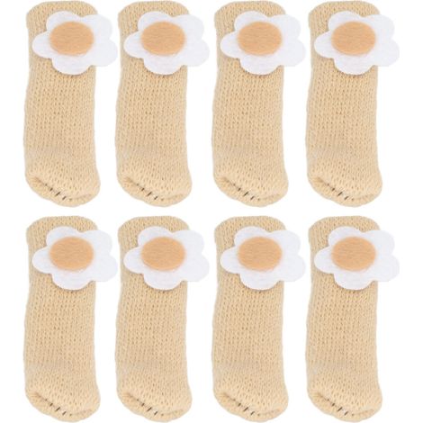 Ensemble de 25 protections pour pieds de meubles, paillasson, protège-sol, double épaisseur, tricoté (1/5)