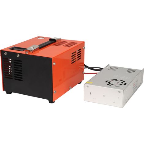 Luftpumpenlüfter mit Echtzeit-Temperaturanzeige, Hochdruck 30 MPa, PCP-Luftpumpe mit Transformator, EU-Stecker 220 V (1/5)
