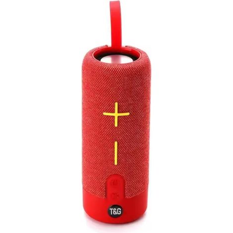 Enceinte Bluetooth T&G TG619 (5W x 2 - 1200 mAh - Rouge) (1/5)