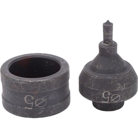 Matrice de perforation hydraulique adaptée à la poinçonneuse CH 60, outil manuel rond, moule de 5mm (1/5)