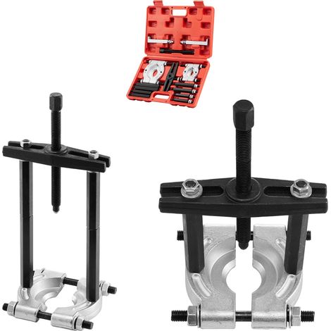 14-teiliges Abzieher-Set für Lager, 5 Tonnen Tragkraft, Abzieher mit 50/70-mm-Backen, Zahnradabzieher, robustes Werkzeug mit Koffer (1/5)