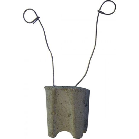 Moncoffrage – Cale béton horizontale 50 mm – Sac de 220 pièces – Étanche et résistante – Fixation simplifiée avec fils
