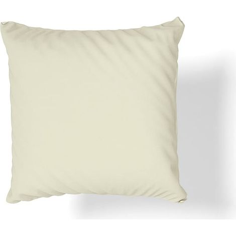 Taie d'oreiller en jersey 40x40 crème/jaune clair