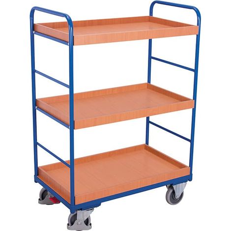 VARIOfit Etagenwagen hoch 1.165 x 755 mm 3 Tabletts (1/3)