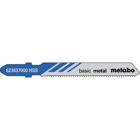 Hojas de sierra calar classic Long.util.51mm div. dientes 1,2mm HSS fresadas onduladas 5ud. (1/2)
