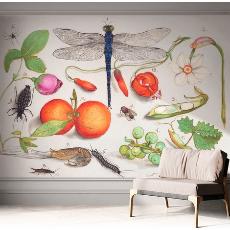 Fototapete Selbstklebend - Wanddekoration - Wandfolie - 3D Tapete Wand - Wohnungsdeko Naturillustration 312x219 cm (1/5)
