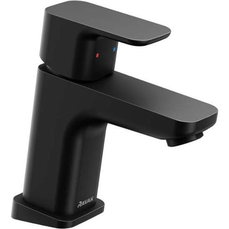 Ravak 10° Free - Waschtischarmatur TD F 012.20, Schwarz X070148 (1/3)