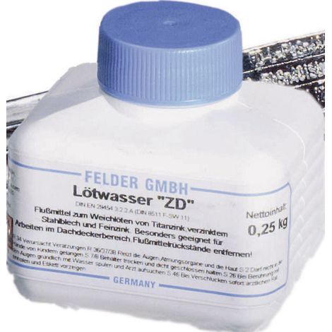 Felder ZD 250 Lötwasser Inhalt 250 g F-SW 11
