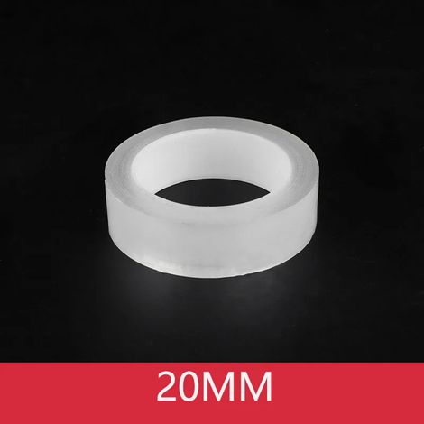(10 m,20 mm) Autocollants de protection transparents pour seuil de porte de voiture,protection anti-rayures,ruban nano pour pare-chocs de voiture (1/3)