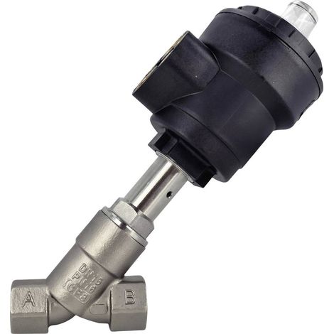 TRU COMPONENTS Valvola pneumatica TC-14215236 TC-TPV101PX1550NCS Materiale cassa Acciaio inox Materiale sig PTFE 1 pz. (1/4)