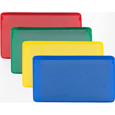 Magna-C Stabiles Klarsichtmagnetschild 100x60mm, Einschub von oben (1/5)