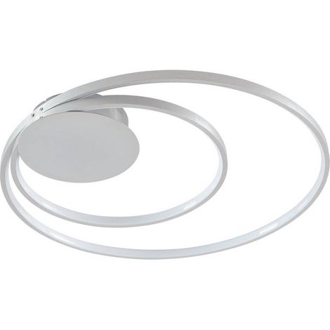 LED Deckenleuchte "Nerwin" aus Aluminium dimmbar für Wohnzimmer & Esszimmer von Lindby (1/5)