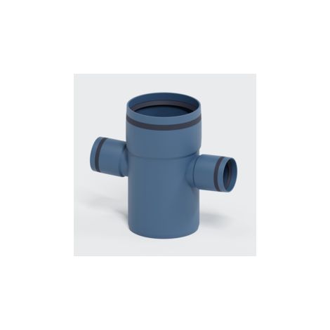 PO double branche POLO-KAL XS DN 110/50/87 degrés