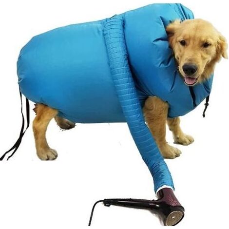 Sac de séchage pour animaux de compagnie, séchoir pour animaux de compagnie, sac de séchage portable pour animaux de compagnie, sac soufflant pliable (L) (1/5)