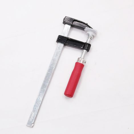 kwb Gripzange mit Holzgriff 50x200, Spannweite 200 mm, Spanntiefe 50 mm, Spannbacken aus Zinkdruckguss, Gripzange mit stabiler Metallschiene