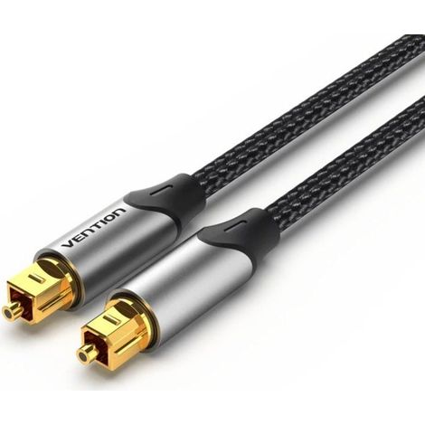 Vention Cable de Audio de Fibre optique BAVHF/ 1m/ Grey