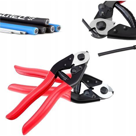Alicates profesionales afilados para fundas de cables de bicicleta (1/5)