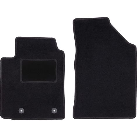 Tapis avant noirs pour : Toyota Yaris I 3 portes (1999-2005) (1/5)