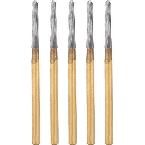 fraises dentaires antirouille en acier tungstène pour la coupe des dents, fournitures dentaires (28 mm 1,1 pouces) (1/5)