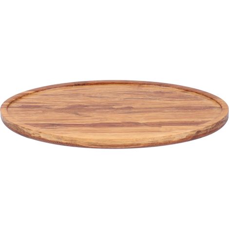 Plateau en bambou de style japonais, plat de service ovale pour thé et nourriture, accessoire de cuisine élégant. (1/5)